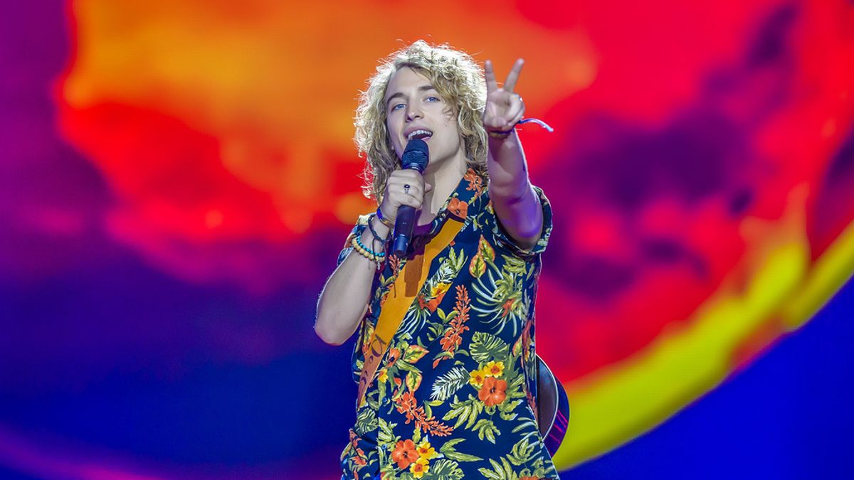 Manel Navarro - primer ensayo Eurovisión 2017 en Kiev