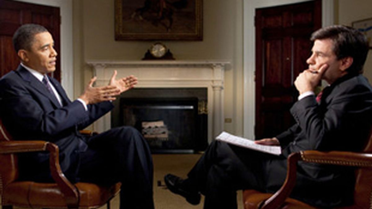 Entrevista a Obama con la que se ha estrenado la alianza entre ABC News y Yahoo!.