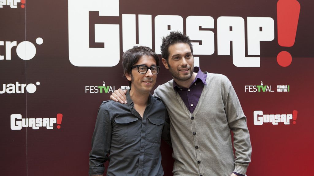 Presentación Guasap! FesTVal. Flipy y Dani Martínez