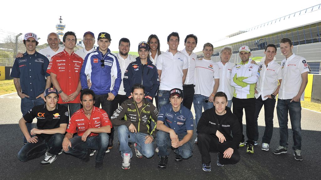 Equipo de deportes y pilotos Mediaset