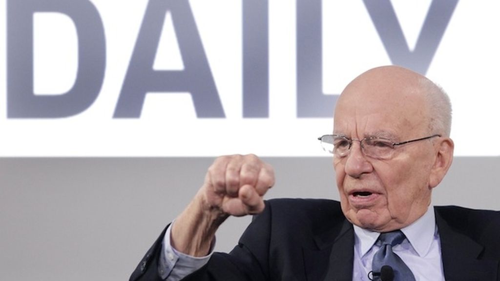 Rupert Murdoch presenta The Daily iPad