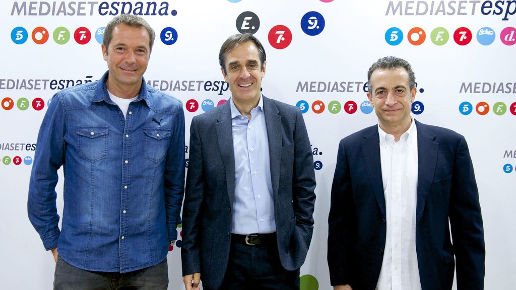 Manu Carreño, Juan Pedro Valentín y J.J. Santos