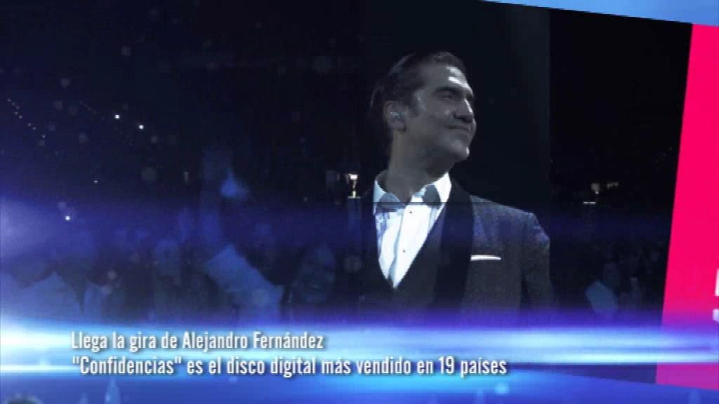 Taquilla Mediaset #23: La gira de Alejando Fernández aterriza en España