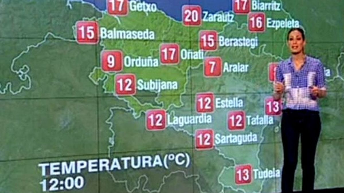 Mapa tiempo EiTB