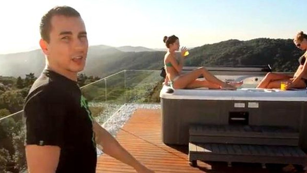 Jorge Lorenzo en su casa