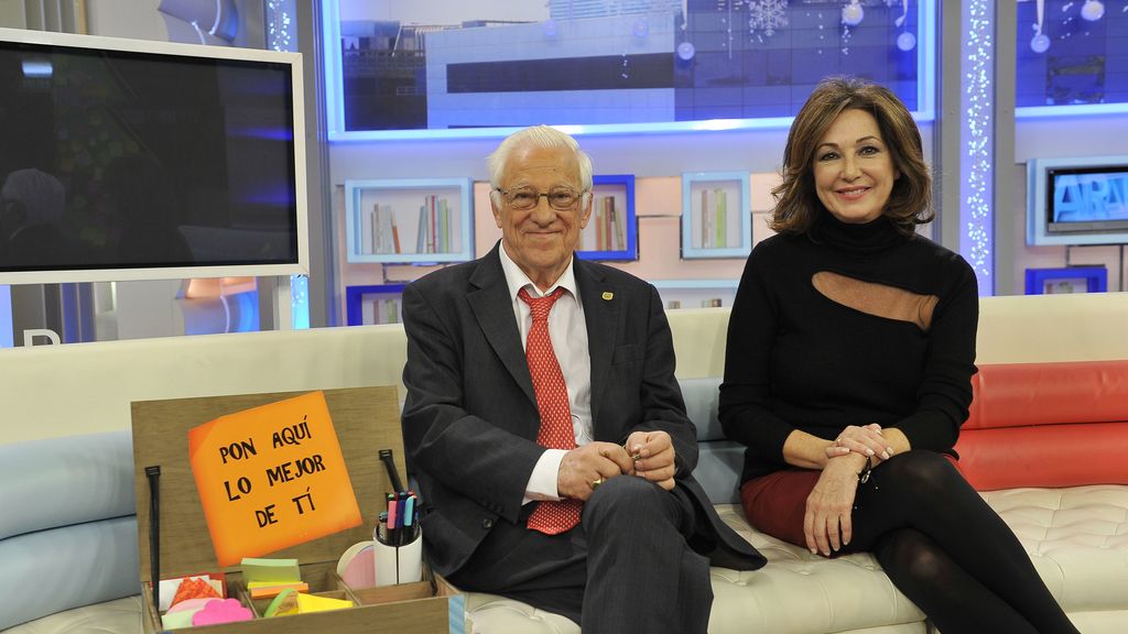 Ana Rosa y el Padre Ángel campaña Quiero dar lo mejor de mí Mediaset España