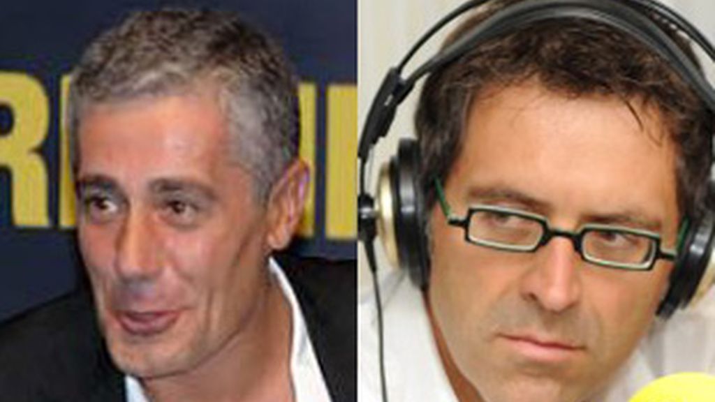 Daniel Anido (izquierda) y Rodolfo Irago, directivos de la cadena SER.