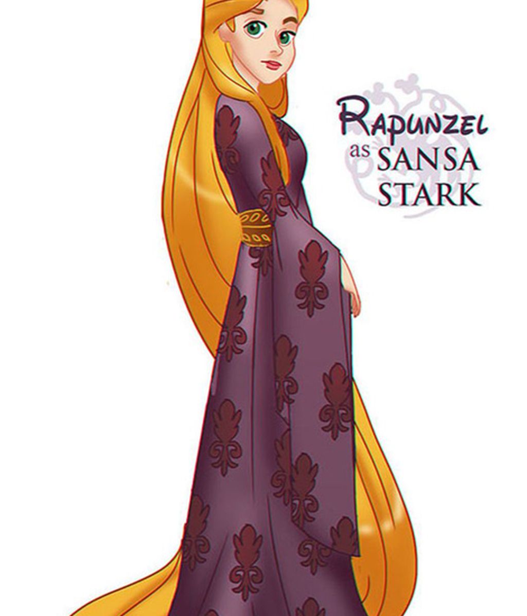Rapunzel es Sansa Stark