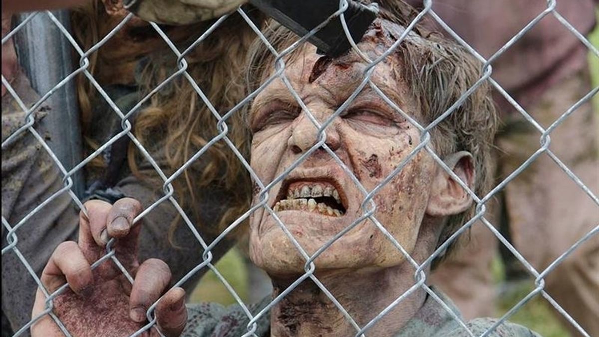 'The walking dead' zombie