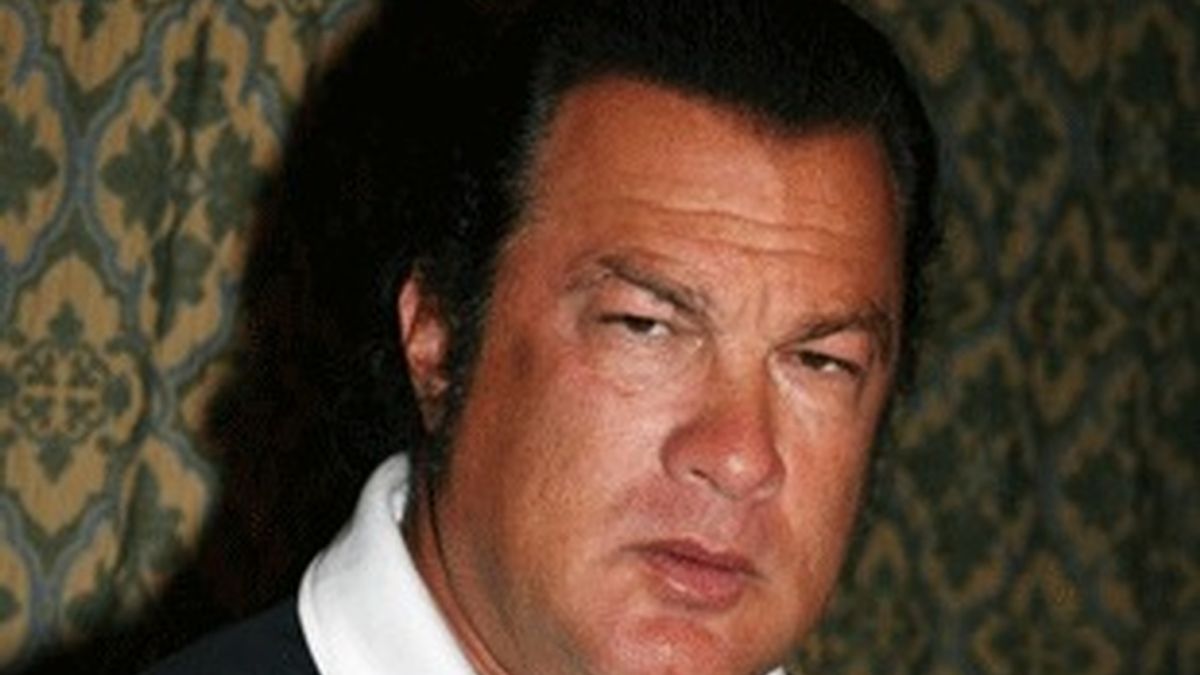 El ex actor de acción Steven Seagal.