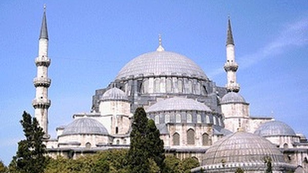 Mezquita azul de Estambul.