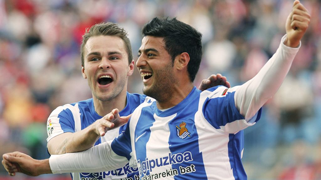 Carlos Vela, delantero Real Sociedad