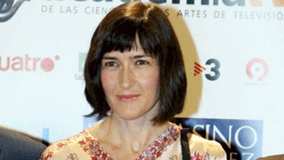 La ministra de Cultura, Ángeles González Sinde, en los premios de la ATV.
