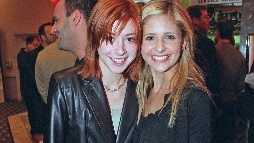 Alyson Hannigan y Sara Michelle
