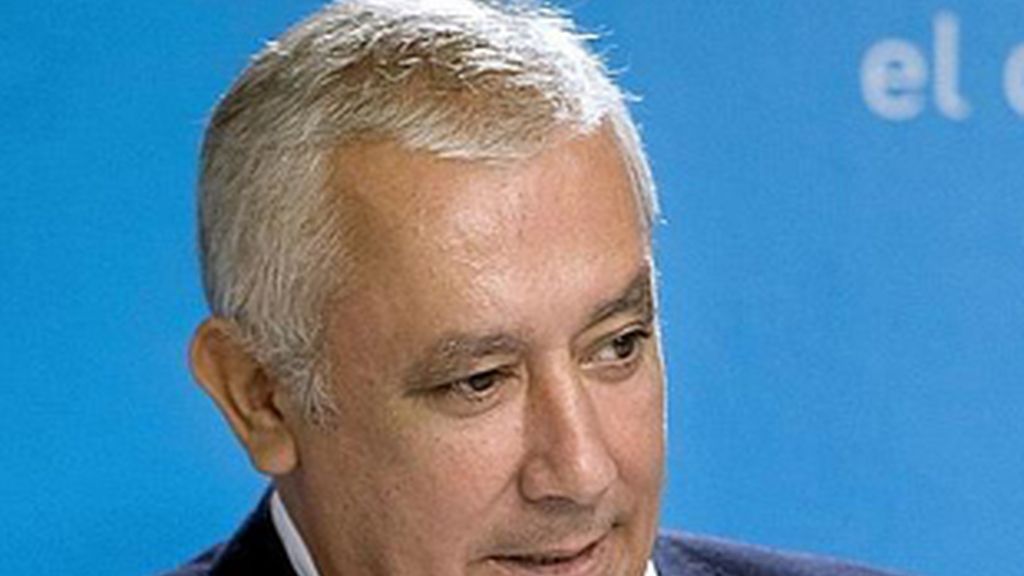 Javier Arenas, presidente del PP de Andalucía.