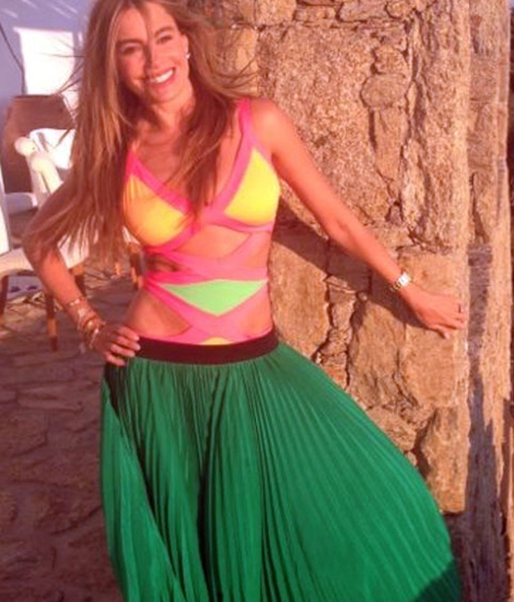 Posando en el "Amazing Mykonos"