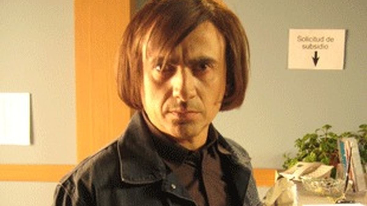 José Mota, caracterizado como Javier Bardem en 'No es país para viejos'.
