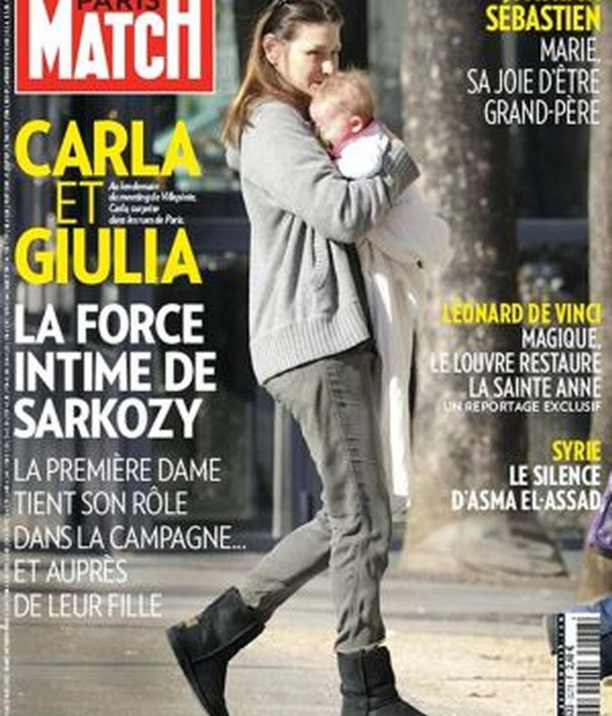 Paris Match Carla Bruni