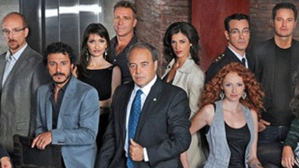 Personajes principales de 'El comisario'.