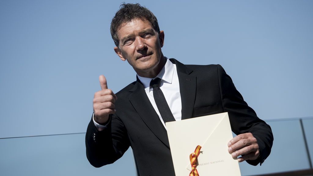 Antonio Banderas recibe el Premio Nacional de Cinematografía 2017