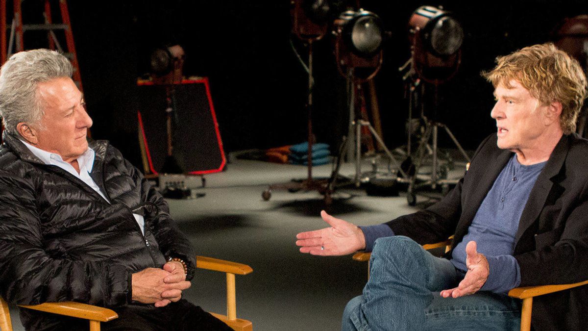 Dustin Hoffman y Robert Redford