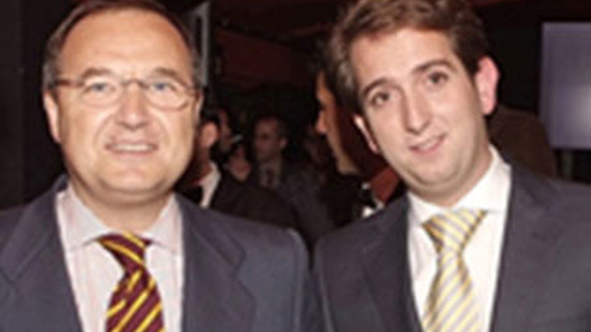 El ex consejero delegado de Antena 3 Maurizio Carlotti (izquierda) y el director general de CBM, Raúl Berdonés.