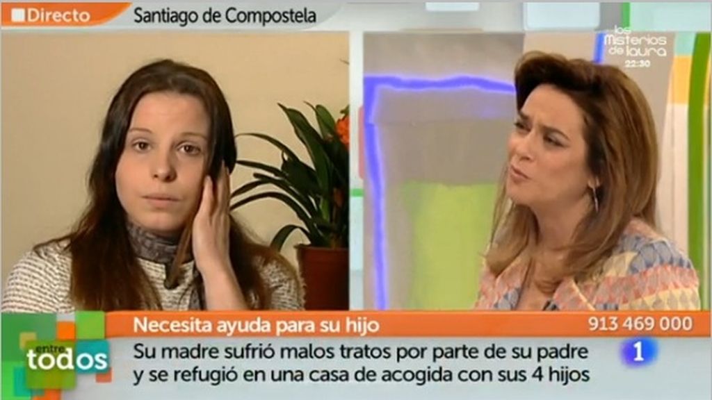 Toñi Moreno en 'Entre todos'