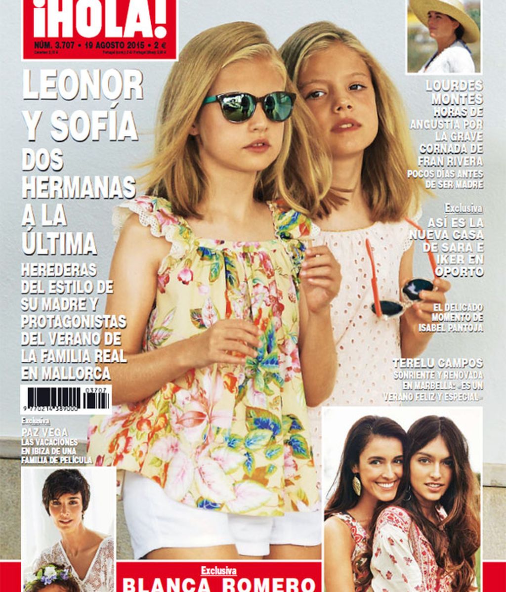 Portada de la revista ¡Hola!