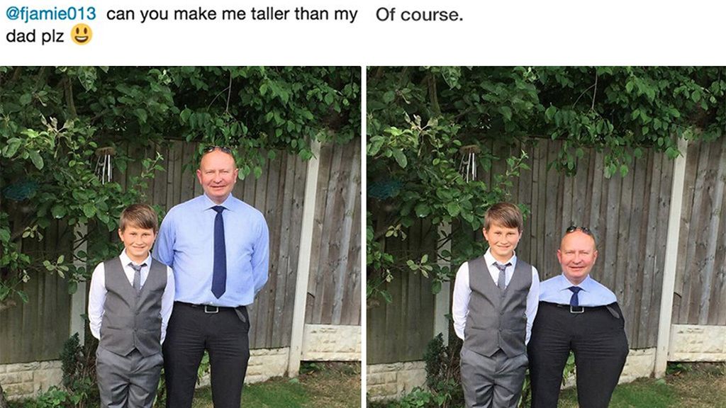 Piden a James Fridman que arregle sus fotos y el resultado les deja perplejos