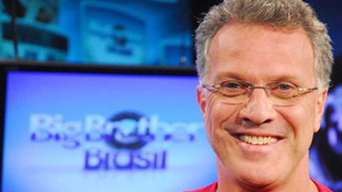 Pedro Bial, presentador de 'Big Brother', el Gran Hermano brasileño.