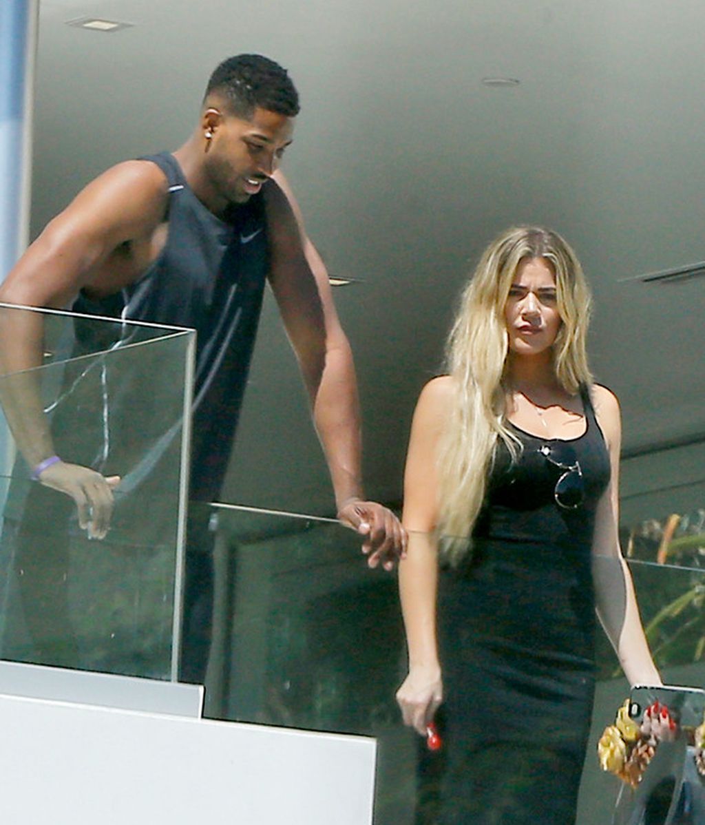 Tristan Thompson y Khloé Kardashian