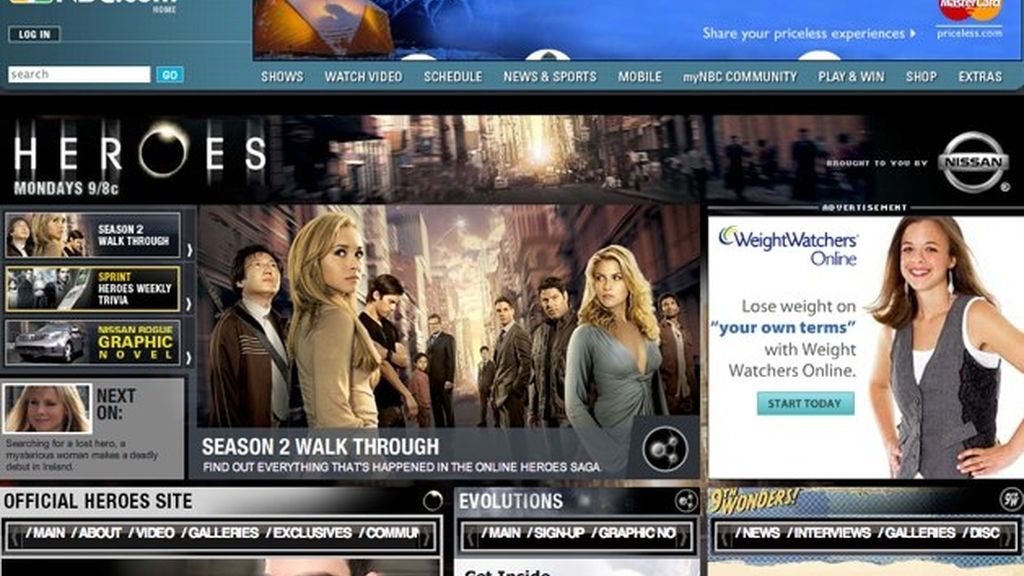 NBC WEB