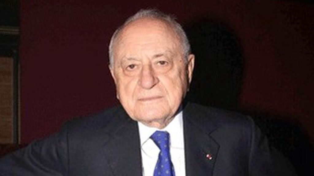 El presidente de la fundación para la lucha contra el VIH 'Sidaction', Pierre Bergé.