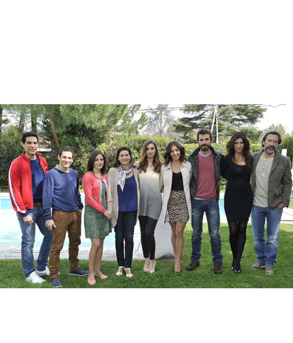 Pablo (Santi Millán) se reencuentra con su amigo Mario, al que interpretará Ginés García Millán