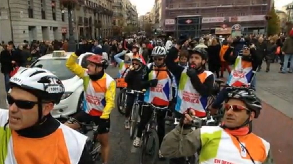 Protestas Telemadrid