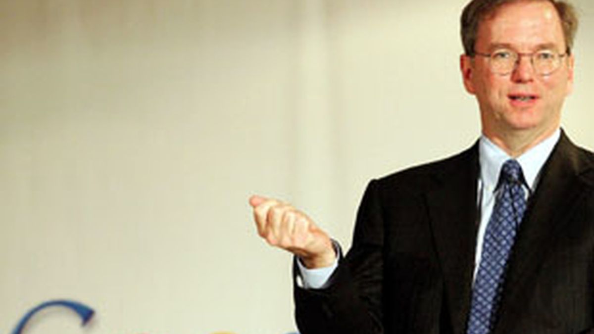 Eric Schmidt, presidente y director general de Google.