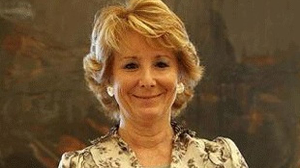 Esperanza Aguirre, presidenta de la Comunidad de Madrid.