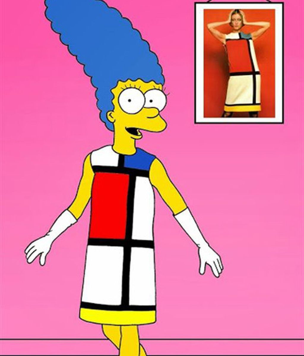 Marge Simpson, icono de moda