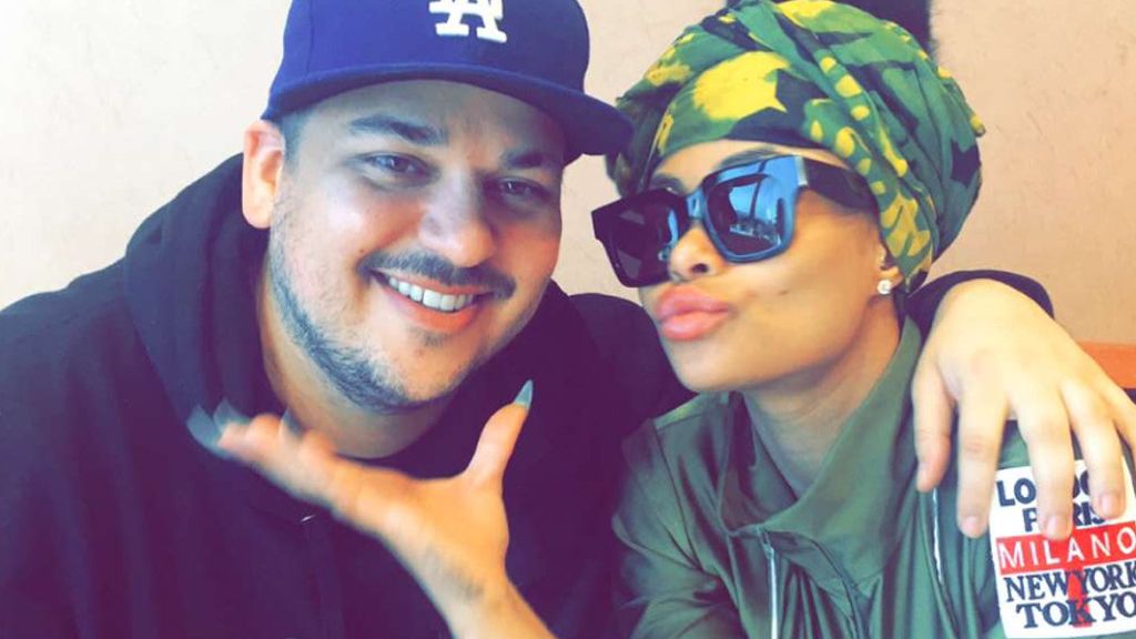 Rob Kardashian y Blac Chyna