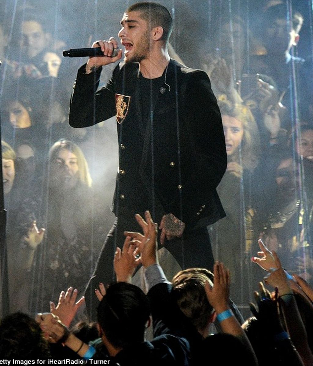 Zayn Malik en los iHeartRadio Music Awards