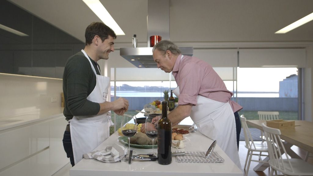 Bertín Osborne con Íker Casillas