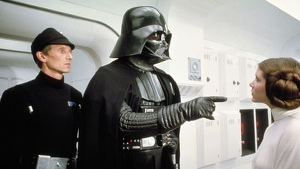 Leia y Darth Vader