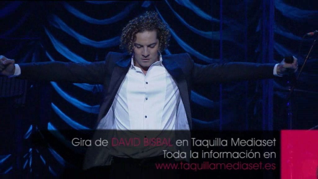 La gira de David Bisbal aterriza en Taquilla Mediaset