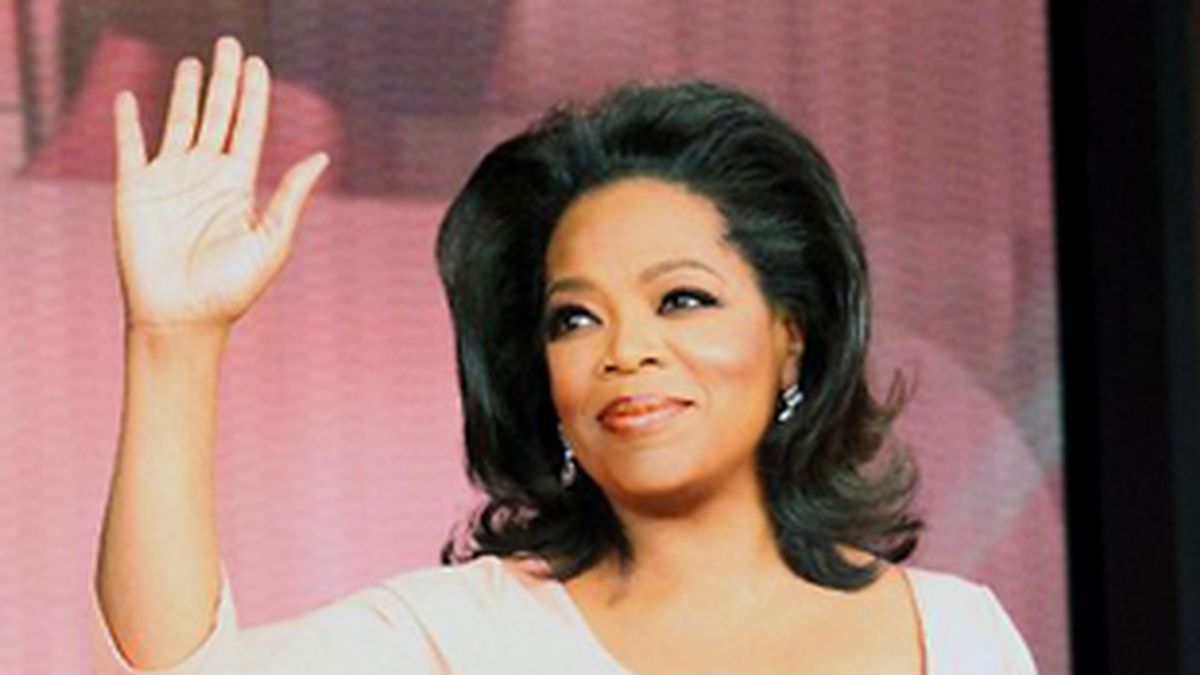 Oprah Winfrey en el último programa de 'The Oprah Winfrey Show'.