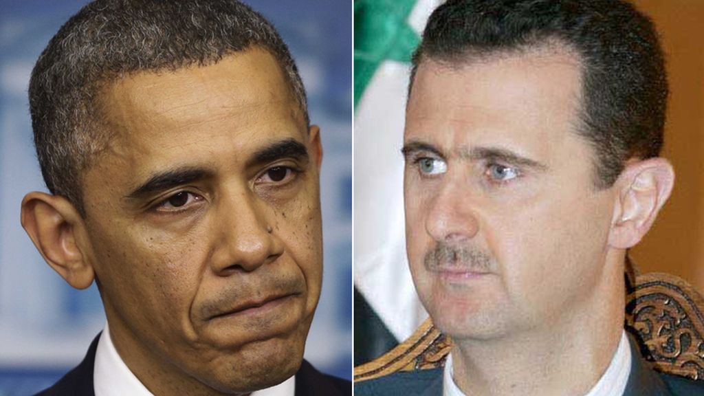 Barack Obama, Bashar al Assad