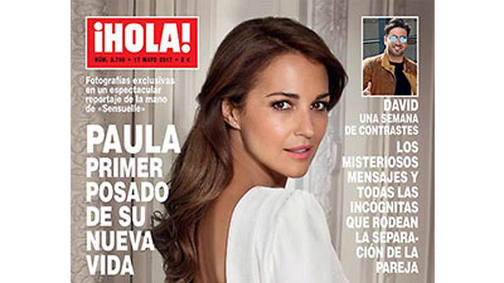 Portada '¡Hola!'. Paula Echevarría