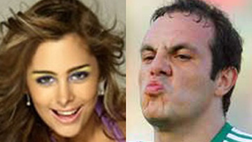 Larissa Riquelme y Cuauhtémoc Blanco.