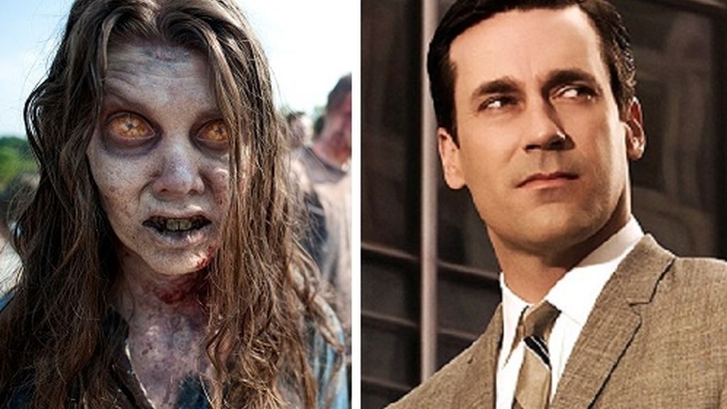 'The walking dead' y 'Mad men'