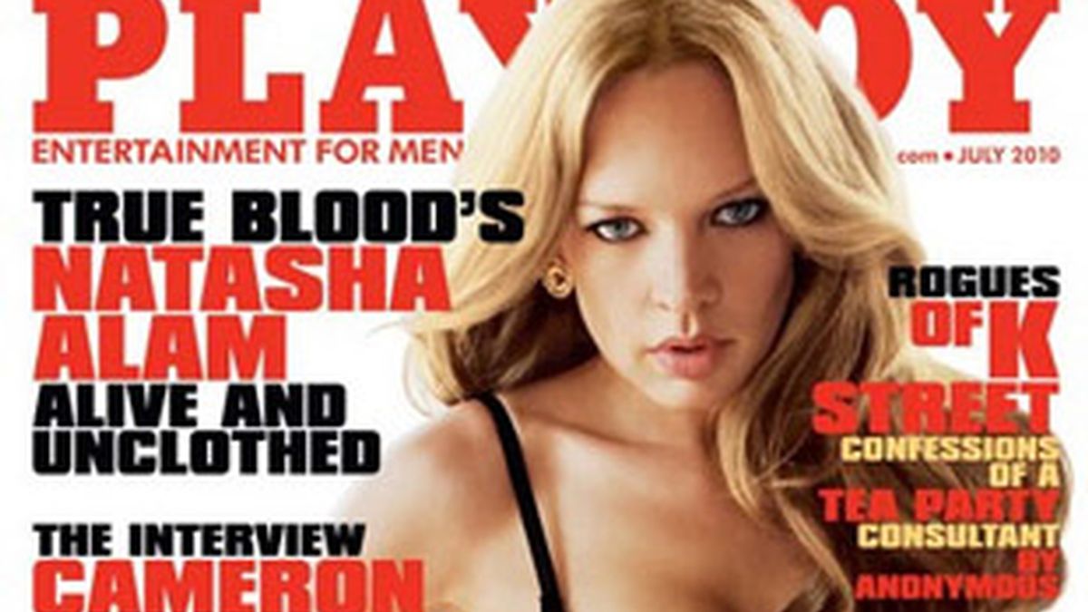 Portada de la edición estadounidense de 'Playboy' de julio de 2010.