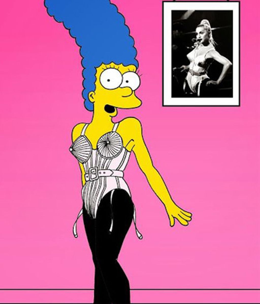 Marge Simpson, icono de moda